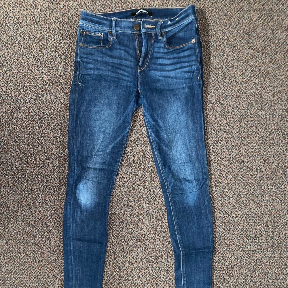 Express Mid Rise Legging Skinny Jean